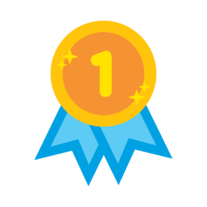 1st place badge
