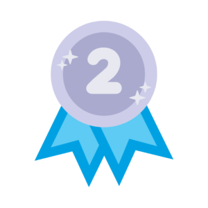 2nd place badge